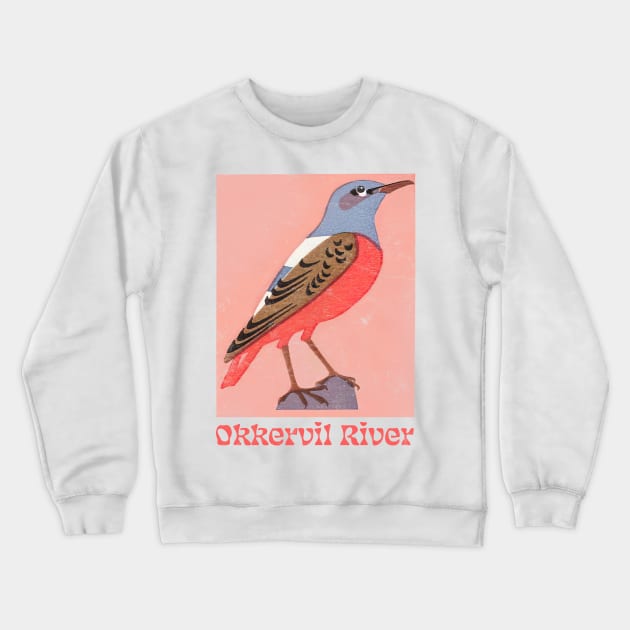 Okkervil River ∆ Original Retro Style Fan Art Design Crewneck Sweatshirt by unknown_pleasures